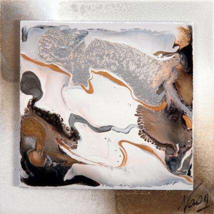 Painting C3588 by Naen | Painting Abstract Acrylic, Ink Landscapes