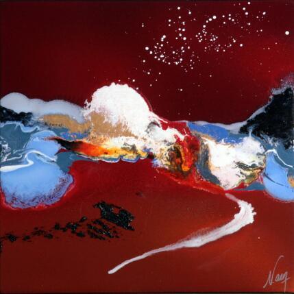Painting C3417 by Naen | Painting Abstract Acrylic, Ink Landscapes, Pop icons