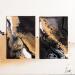 Painting C3532 by Naen | Painting Abstract Landscapes Acrylic Ink