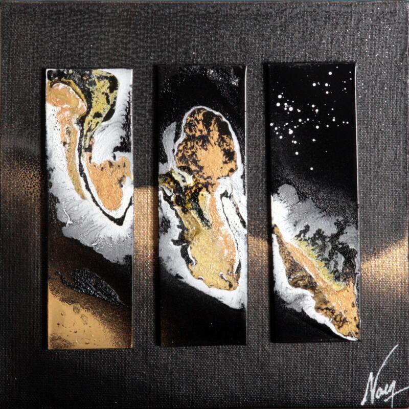Painting C3538 by Naen | Painting Abstract Landscapes Acrylic Ink