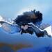 Painting C3578 by Naen | Painting Abstract Landscapes Acrylic Ink
