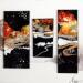 Painting C3585 by Naen | Painting Abstract Landscapes Acrylic Ink