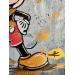 Painting Mickey Piece by Caizergues Noël  | Painting Pop-art Pop icons Acrylic Gluing