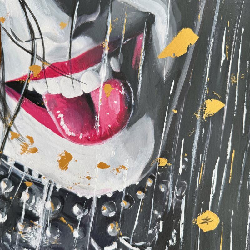 Painting Sin city by Caizergues Noël  | Painting Pop-art Pop icons Acrylic Gluing