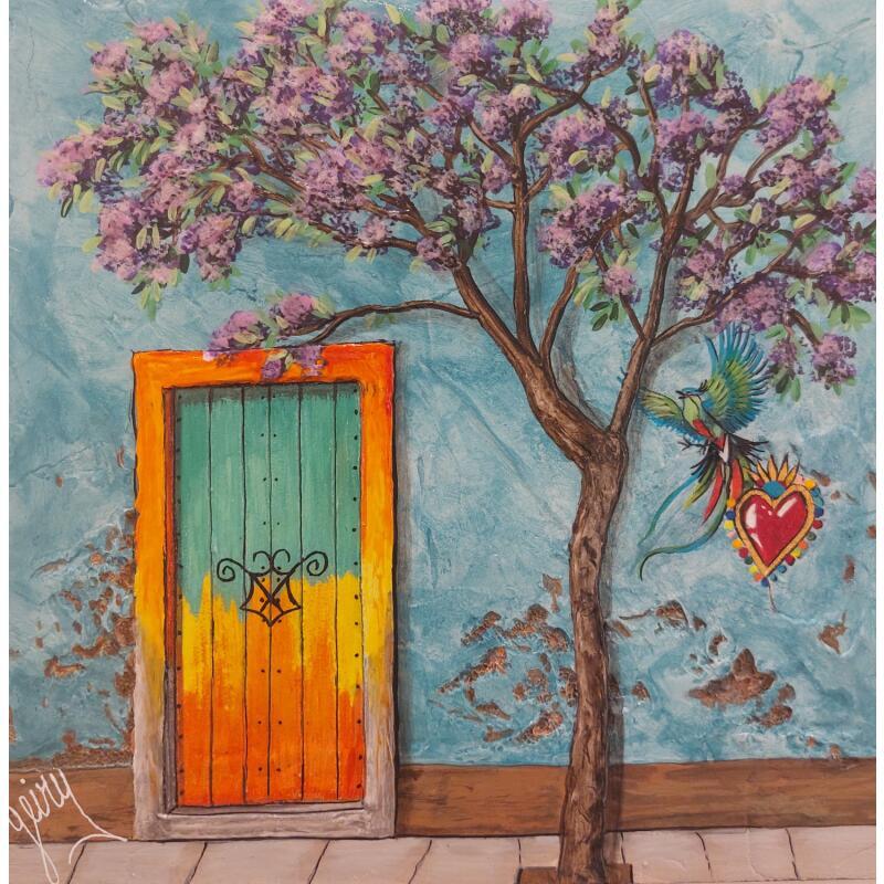 Painting el jardin del corazon by Geiry | Painting Subject matter