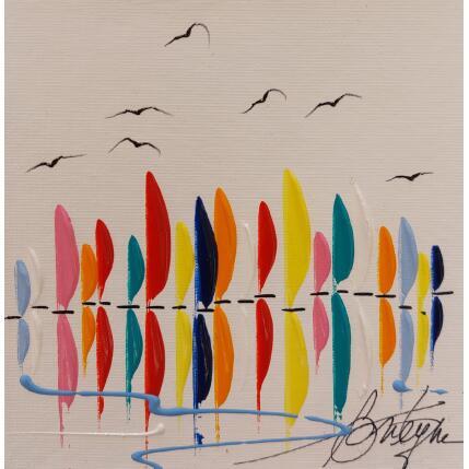 Peinture l'éveil par Fonteyne David | Tableau Figuratif Acrylique