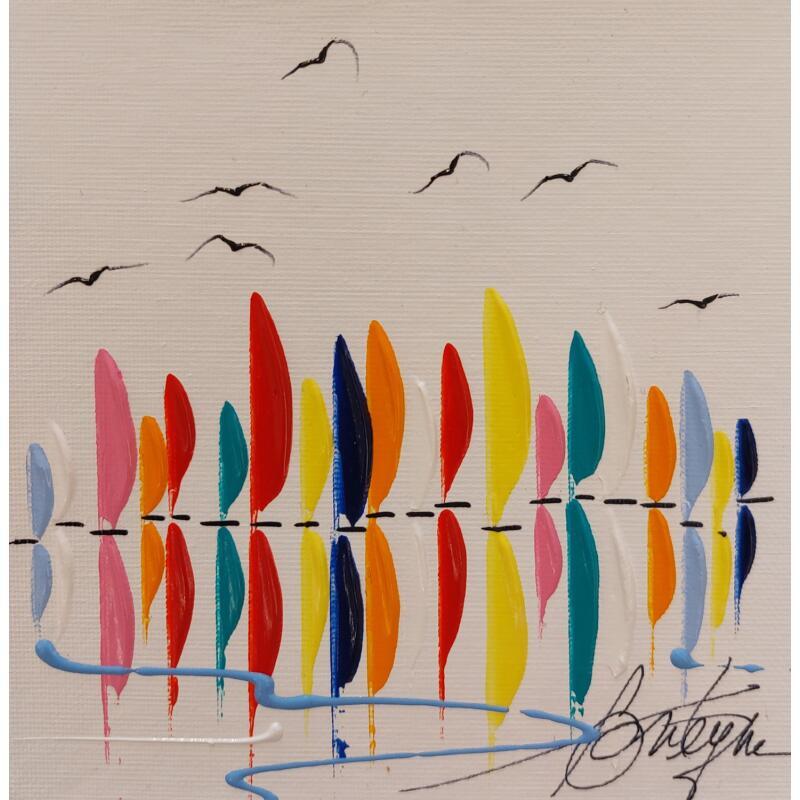 Peinture l'éveil par Fonteyne David | Tableau Figuratif Acrylique