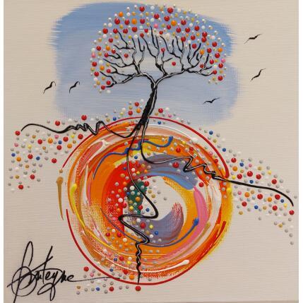 Peinture la femme, la terre par Fonteyne David | Tableau Figuratif Acrylique