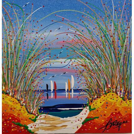 Peinture Donne moi ton corps ici par Fonteyne David | Tableau Figuratif Acrylique