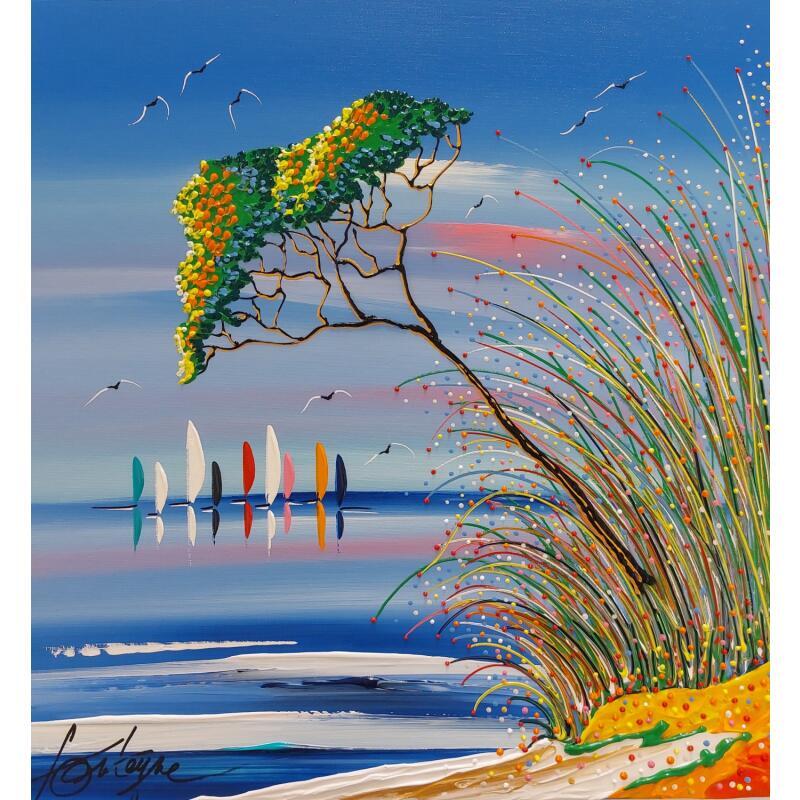 Gemälde Viens là , toi von Fonteyne David | Gemälde Figurativ Acryl