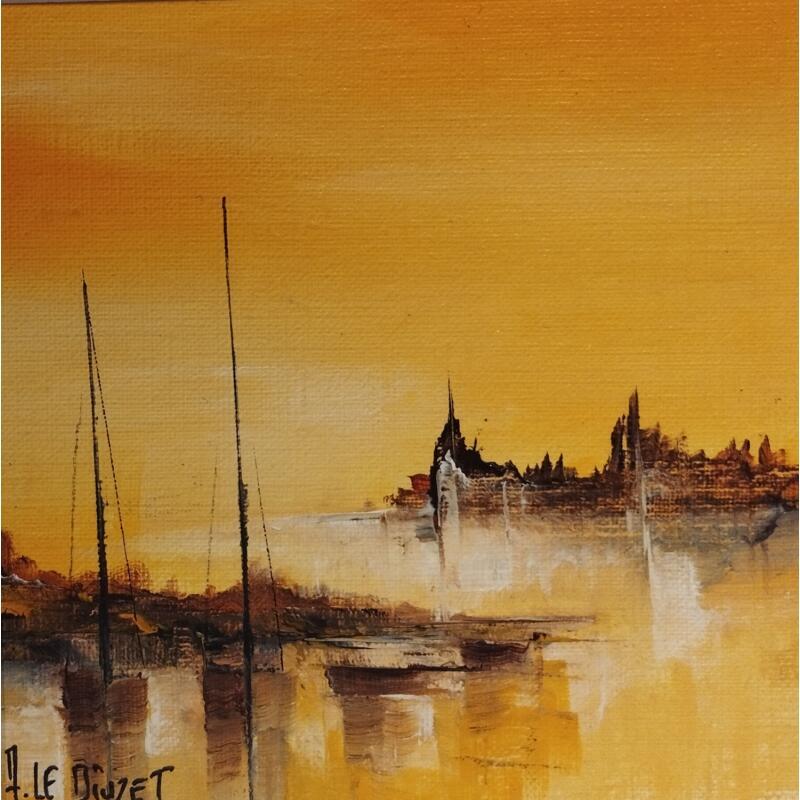 Gemälde Marine DK 66 von Le Diuzet Albert | Gemälde Figurativ Öl