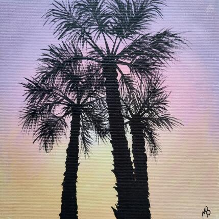 Gemälde Ivresse de vivre von Blandin Magali | Gemälde Figurativ Öl Landschaften, Pop-Ikonen