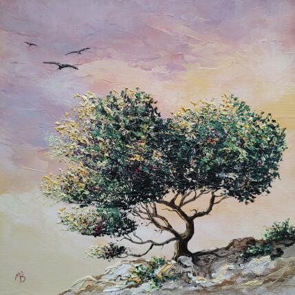 Gemälde Intrépide nature von Blandin Magali | Gemälde Figurativ Öl Landschaften