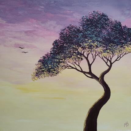 Gemälde Belle âme von Blandin Magali | Gemälde Figurativ Öl Landschaften