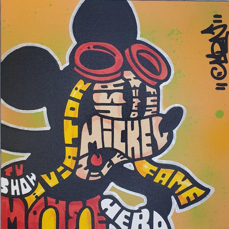 Gemälde Mickey aviator von Cmon | Gemälde Pop-Art Pop-Ikonen