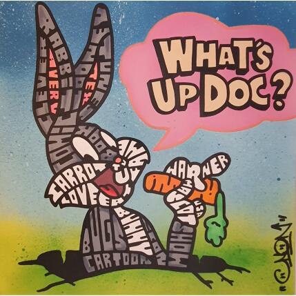 Peinture Bugs bunny What's up Doc ? par Cmon | Tableau Pop-art Icones Pop