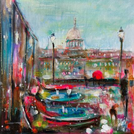 Peinture Café Bertillon par Solveiga | Tableau Acrylique