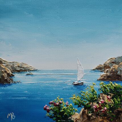 Peinture Souvenir paisible par Blandin Magali | Tableau Figuratif Huile Paysages