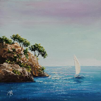 Peinture Distraction en nature par Blandin Magali | Tableau Figuratif Huile Paysages