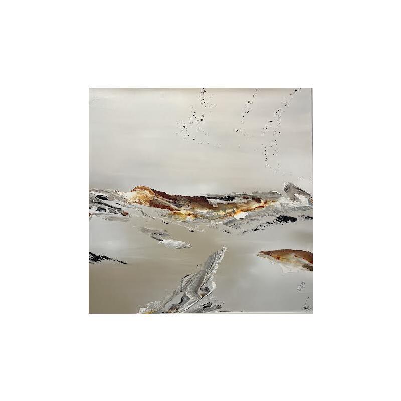 Peinture 956 par Naen | Tableau Abstrait Acrylique Encre