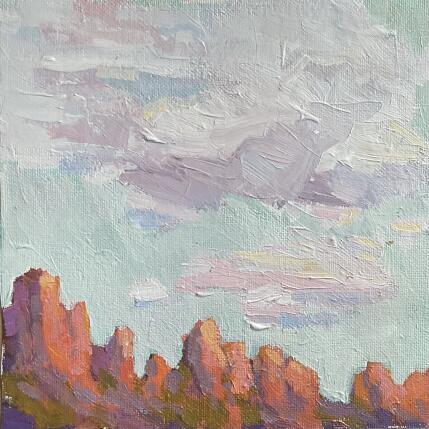 Painting Wondrous Morning by Carrillo Cindy | Painting Figurative Oil Landscapes, Pop icons