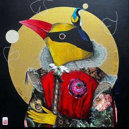Peinture show me your love par Rebeyre Catherine | Tableau Art naïf Acrylique