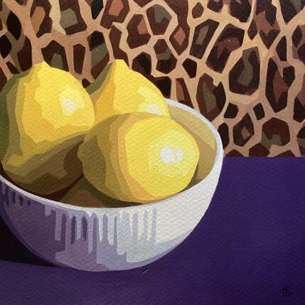 Peinture Rock’n zeste par Colin Véronique | Tableau Figuratif Acrylique Nature, Natures mortes