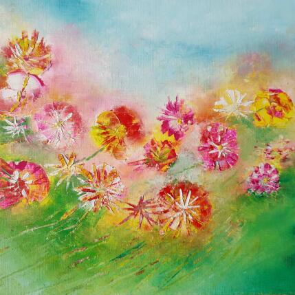 Painting Bucolique by Levesque Emmanuelle | Painting Oil