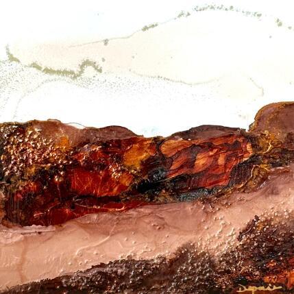 Painting 2401 Moka mousse by Depaire Silvia | Painting Abstract Acrylic Landscapes, Minimalist