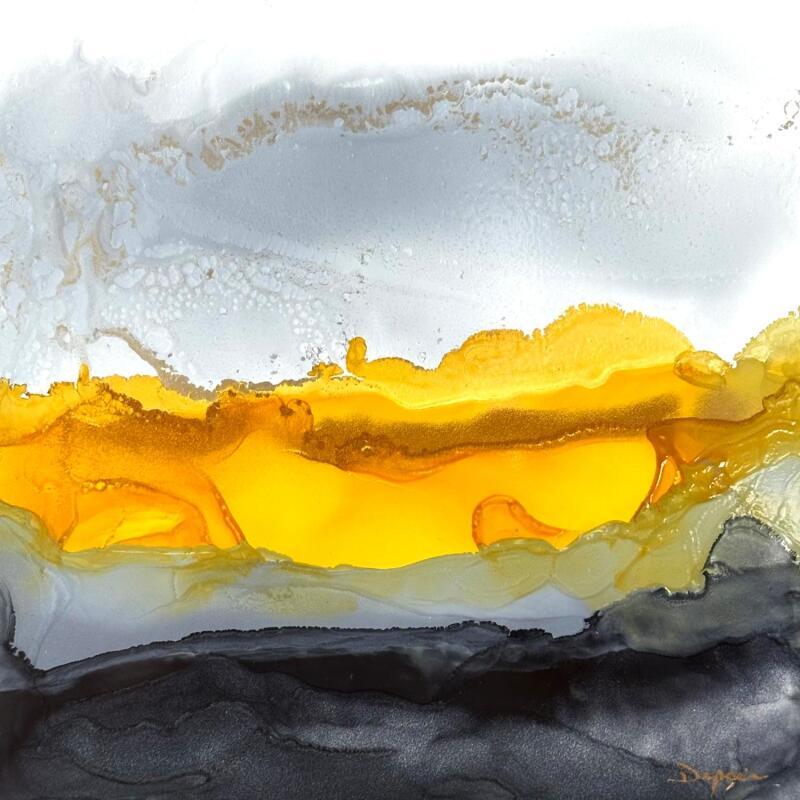 Painting 2411  Poésie florale by Depaire Silvia | Painting Abstract Landscapes Minimalist Acrylic