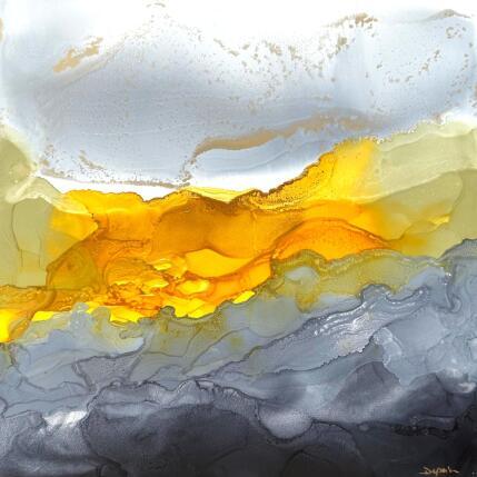 Peinture 2425  Poésie florale par Depaire Silvia | Tableau Abstrait Acrylique Minimaliste, Noir & blanc, Paysages