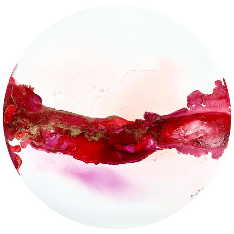 Painting 1721  Poésie florale by Depaire Silvia | Painting Abstract Landscapes Minimalist Acrylic