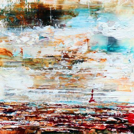 Painting Paris le jour 4 by Reymond Pierre | Painting Figurative Oil Landscapes, Urban