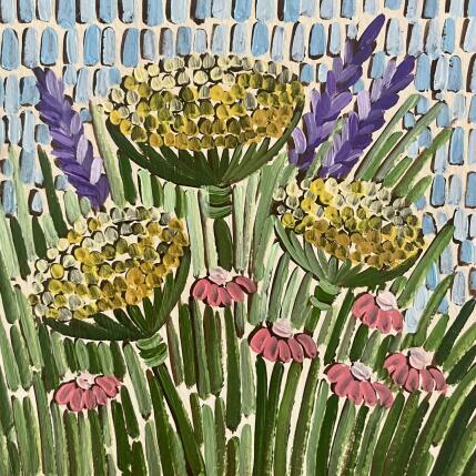 Painting Summer 3 by Dmitrieva Daria | Painting Impressionism Acrylic Nature