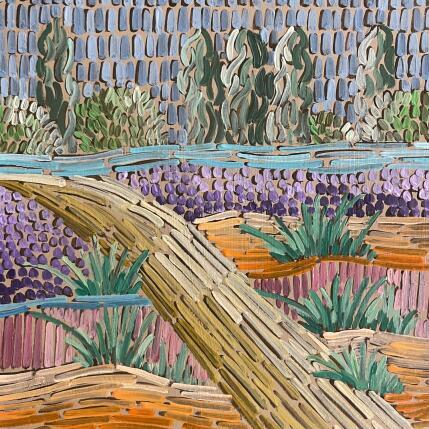 Painting Summerland 1  by Dmitrieva Daria | Painting Impressionism Acrylic Nature, Pop icons