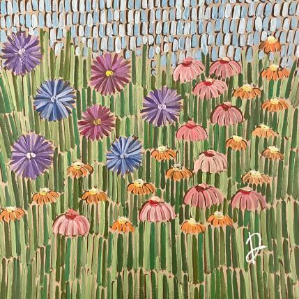 Painting Summer 2 by Dmitrieva Daria | Painting Impressionism Acrylic Nature