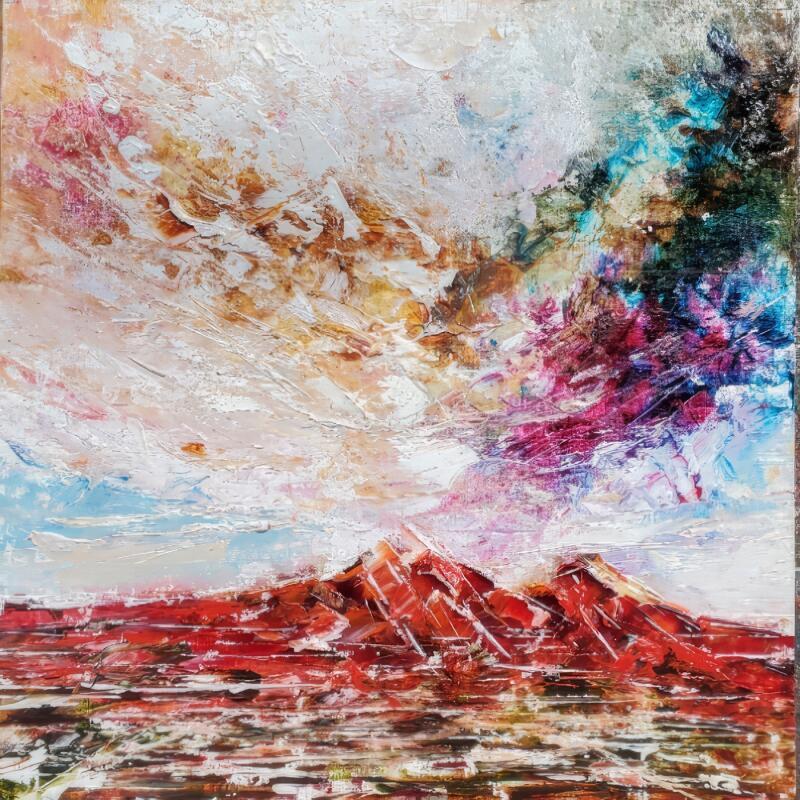 Painting Sedona Mesa Airport view 1 by Reymond Pierre | Painting Figurative Oil