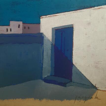 Painting Emborio by Pasquale | Painting Figurative Acrylic Architecture, Landscapes, Nature