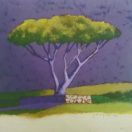 Peinture Clapas par Pasquale | Tableau Figuratif Acrylique Architecture, Nature, Paysages