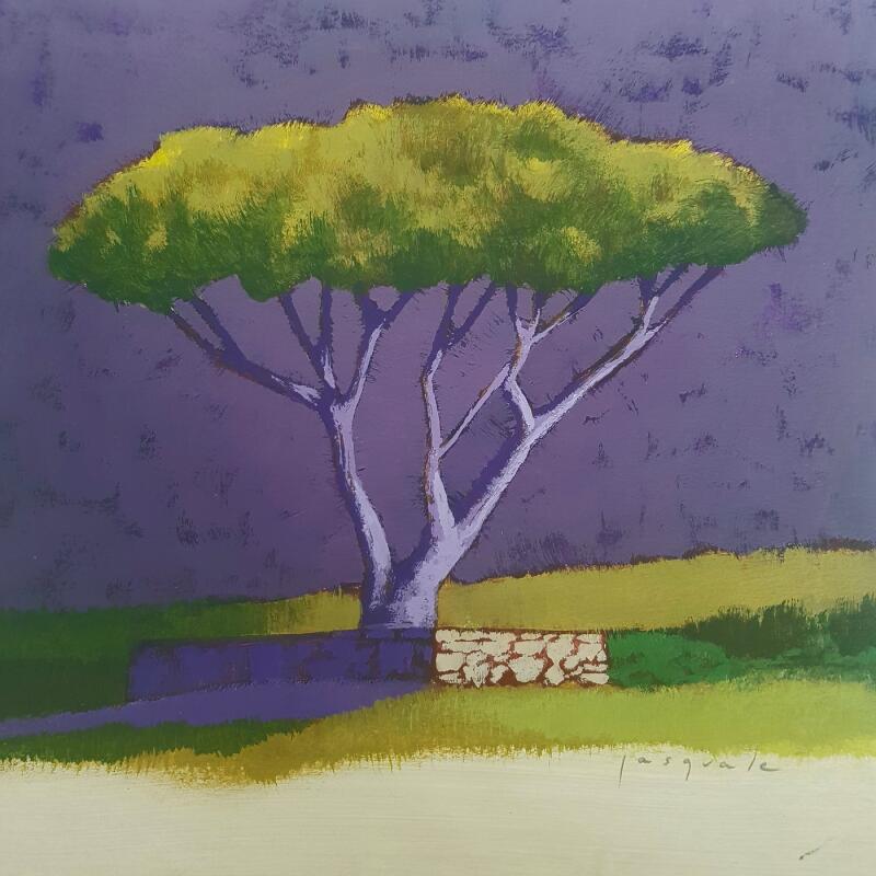 Painting Clapas by Pasquale | Painting Figurative Landscapes Nature Architecture Acrylic