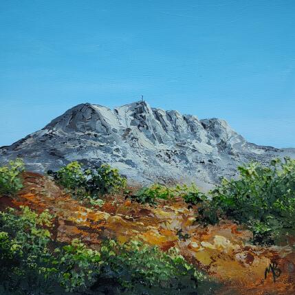 Painting Nuances d'ocres by Blandin Magali | Painting Figurative Oil Landscapes, Pop icons