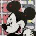 Painting Mickey by Marie G.  | Painting Pop-art Pop icons Wood Acrylic Gluing