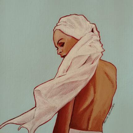 Peinture Pénélope à Tahiti par Gallardo Serge | Tableau Figuratif Acrylique Scènes de vie