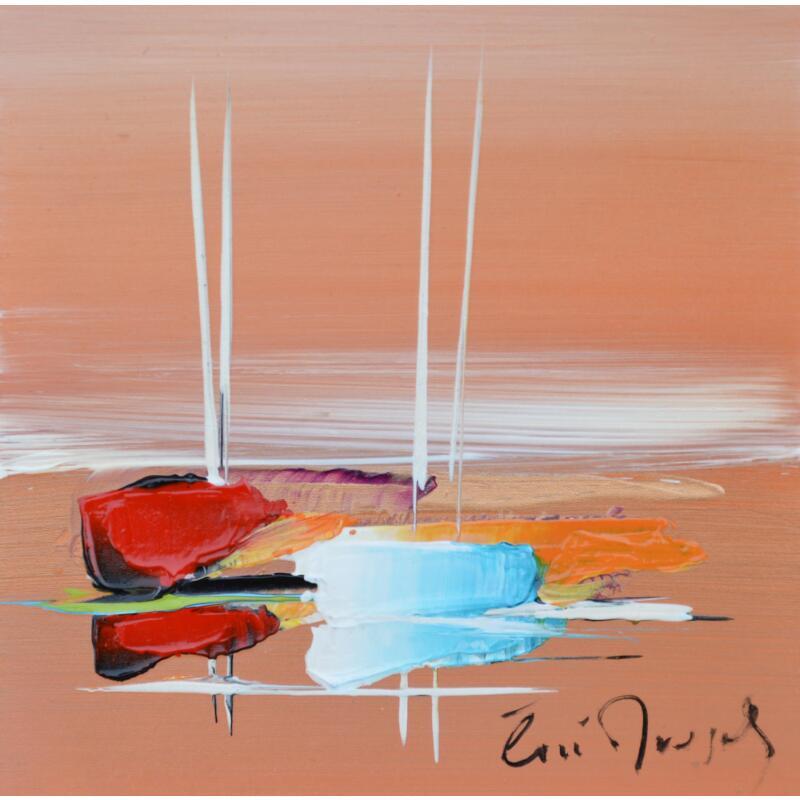 Gemälde LES BELLES COULEURS von Munsch Eric | Gemälde Figurativ Marine Öl Acryl