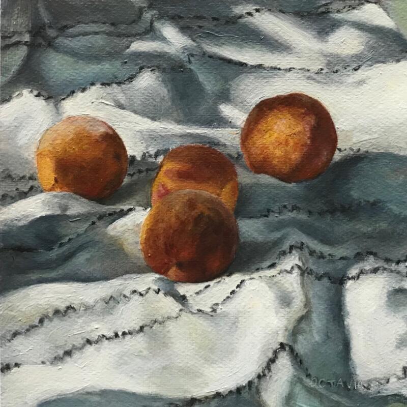 Painting cueuillette by Sellier Octavia | Painting