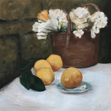 Pintura citrons 1 por Sellier Octavia | Pintura