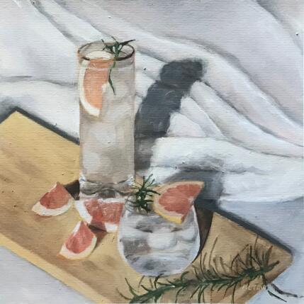 Peinture pause pamplemousse par Sellier Octavia | Tableau