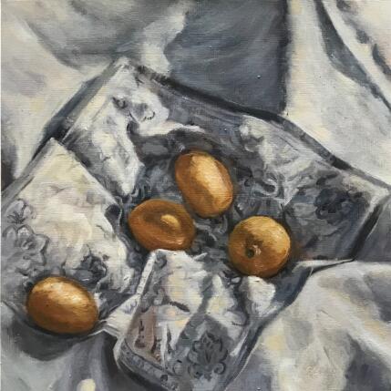 Peinture citrons 3 par Sellier Octavia | Tableau