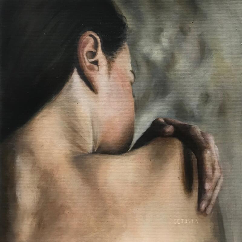 Peinture femme par Sellier Octavia | Tableau