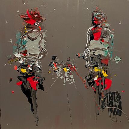 Gemälde Balade von Raffin Christian | Gemälde Figurativ Öl Alltagsszenen